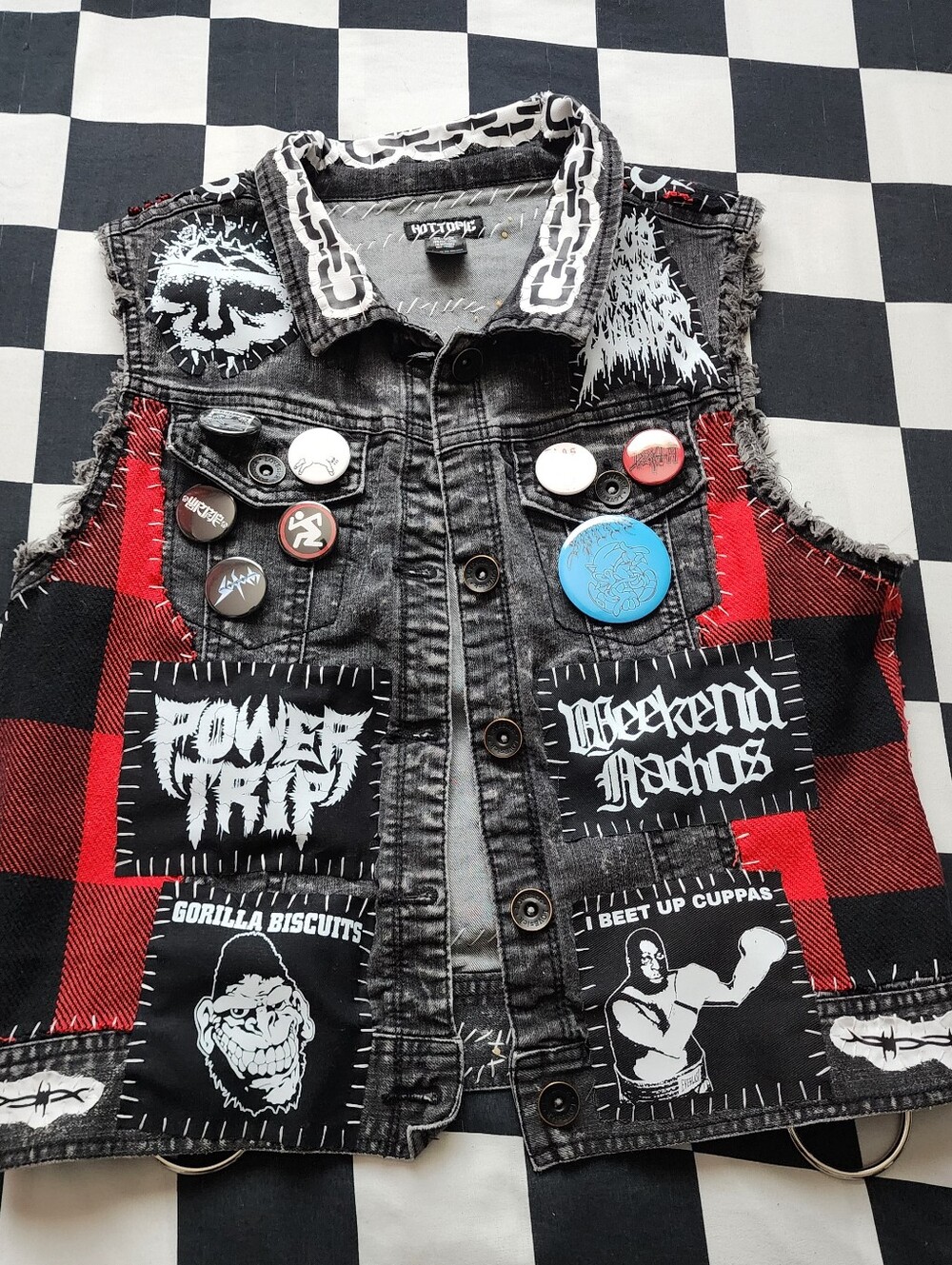 DIY Punk Vest
